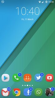 Notifyer – счётчик непрочитанных 3.241. Скриншот 1