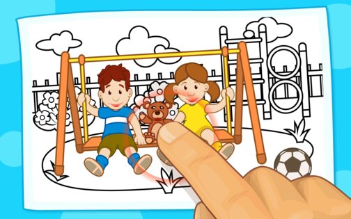 Coloring Book - Tap and Color Lite 1.8.9. Скриншот 1