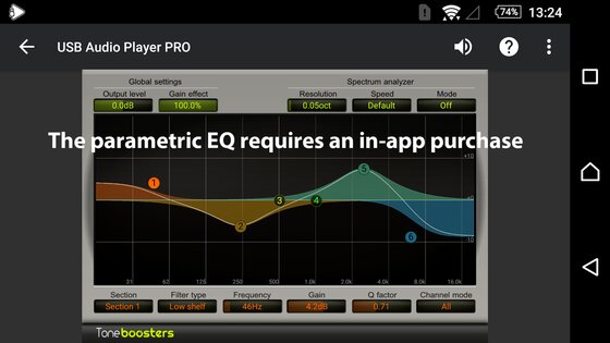 USB Audio Player PRO 3.3.6. Скриншот 5