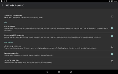 USB Audio Player PRO 3.3.6. Скриншот 14