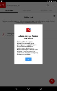 Acrobat Reader for Intune 18.2.0. Скриншот 6