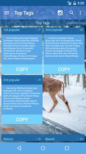 Top Tags for Likes – лучшие хештеги 2.55. Скриншот 1