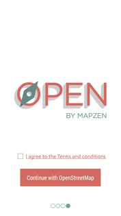 Open by Mapzen 1.3.0. Скриншот 1