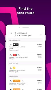 Trafi 12.16.1. Скриншот 2