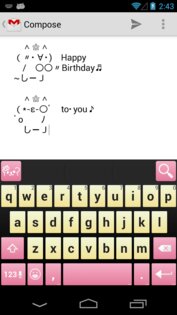 Смайлик Клавиатура 3.0.62. Скриншот 1