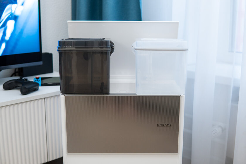 Флагманский робот-пылесос, который сам себя чистит: обзор Dreame Aqua10 Ultra Roller Complete — Умная базовая станция. 5