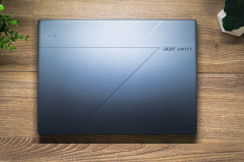 Солидный ноутбук для работы и ИИ: обзор Acer Swift Go 14 AI SFG14-75-77RL — Дизайн корпуса. 2