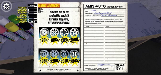 My Summer Car. Скриншот 3