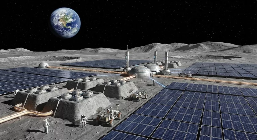 «Роскосмос» хочет создать электростанцию на Луне: срок — до 2036 года