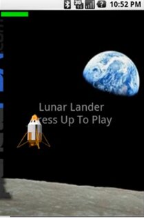 Lunar Lander 1. Скриншот 1