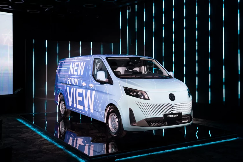 В России появился компактный и манёвренный фургон FOTON VIEW с «зимним пакетом»