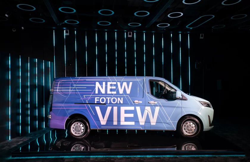 В России появился компактный и манёвренный фургон FOTON VIEW с «зимним пакетом»