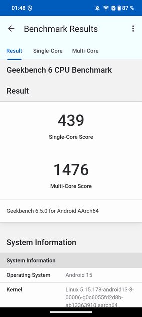 Недорогой смартфон с ёмкой батареей и достойным дисплеем: обзор realme P3 Lite — Производительность и тесты. 1