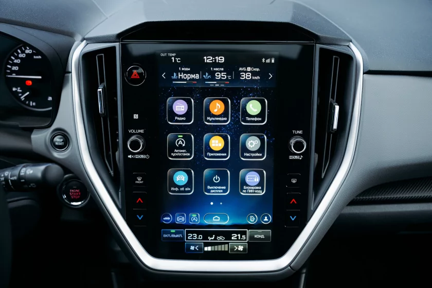 Глоток свежего воздуха после «китайцев»: обзор японского Subaru Crosstrek — Знакомство. 29