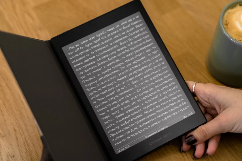 Больше, чем просто электронная книга: обзор «ОНИКС БУКС Кон-Тики 5» с полноценным Android и Wi-Fi — Дисплей и прошивка. 10