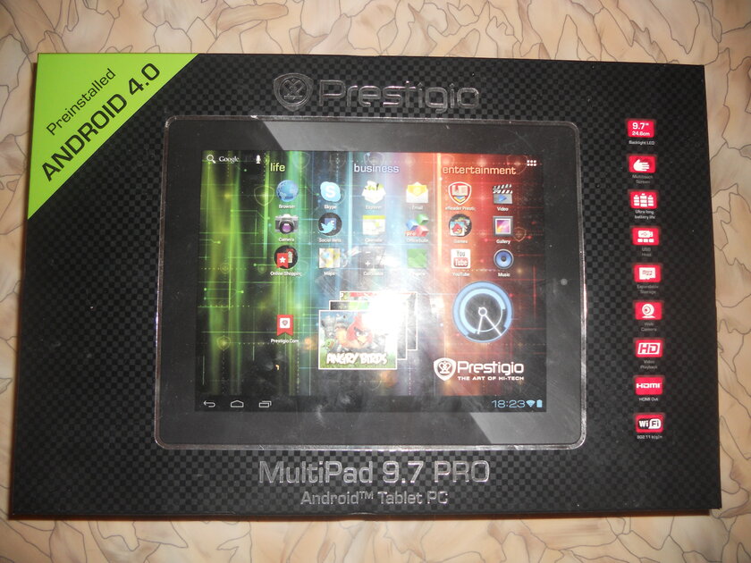 Обзор на Prestigio MultiPad PMP 5097CPRO.