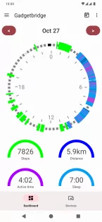 Gadgetbridge 0.88.0. Скриншот 1