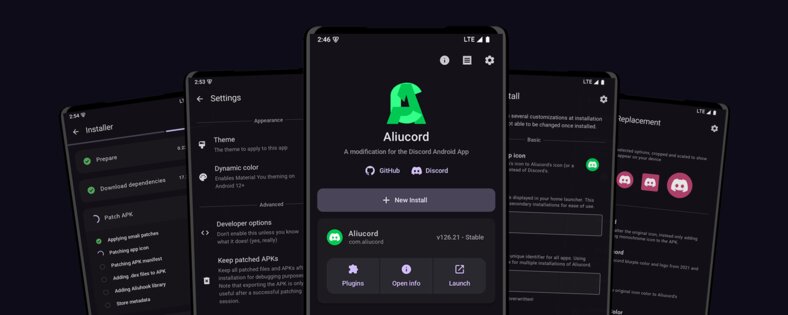Aliucord 1.1.1. Скриншот 1