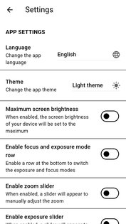 Libre Camera 2.0.0. Скриншот 3
