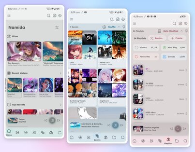 Namida 5.3.9. Скриншот 3