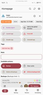 Neo Backup 8.3.15. Скриншот 2
