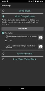 MIFARE Classic Tool 4.2.3. Скриншот 5