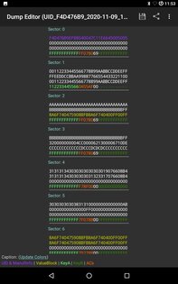 MIFARE Classic Tool 4.2.3. Скриншот 10