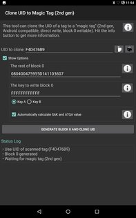 MIFARE Classic Tool 4.2.3. Скриншот 14