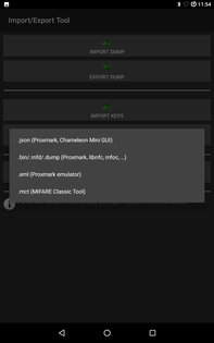 MIFARE Classic Tool 4.2.3. Скриншот 16