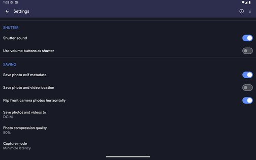 Fossify Camera 1.4.0. Скриншот 11
