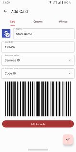 Catima – кошелёк для карт 2.41.6. Скриншот 2