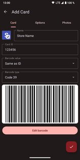 Catima – кошелёк для карт 2.41.6. Скриншот 6