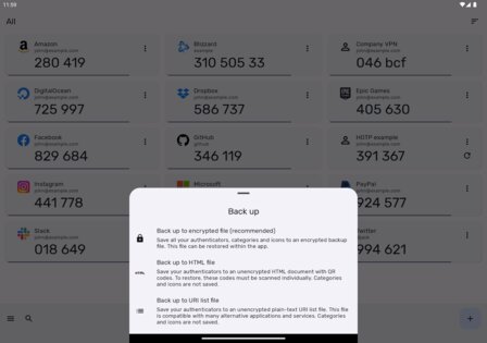 Stratum – аутентификатор 1.4.0. Скриншот 16