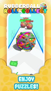 Rubber Ball Roll & Collect 1.0.0. Скриншот 2