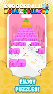 Rubber Ball Roll & Collect 1.0.0. Скриншот 4