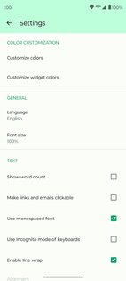 Fossify Notes 1.6.0. Скриншот 4