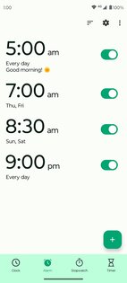 Fossify Clock 1.5.0. Скриншот 2