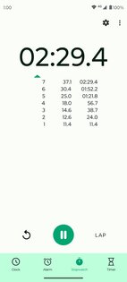 Fossify Clock 1.5.0. Скриншот 4