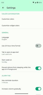 Fossify Clock 1.5.0. Скриншот 5