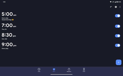 Fossify Clock 1.5.0. Скриншот 8