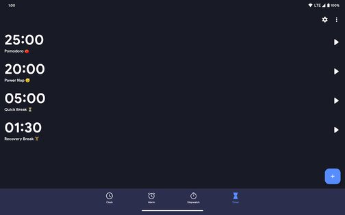 Fossify Clock 1.5.0. Скриншот 10