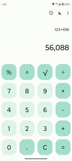 Fossify Calculator 1.3.0. Скриншот 1
