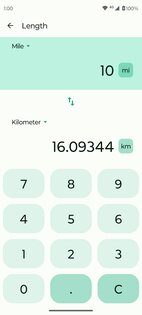 Fossify Calculator 1.3.0. Скриншот 2