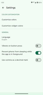 Fossify Calculator 1.3.0. Скриншот 4