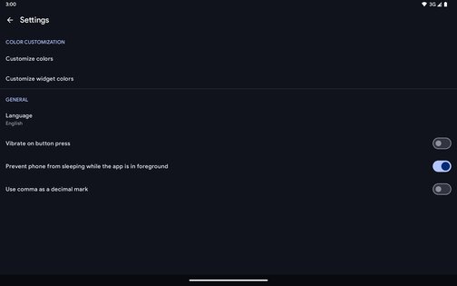 Fossify Calculator 1.3.0. Скриншот 9
