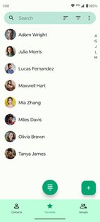 Fossify Contacts 1.5.0. Скриншот 4