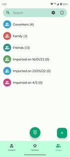 Fossify Contacts 1.5.0. Скриншот 5