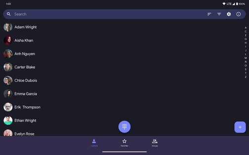 Fossify Contacts 1.5.0. Скриншот 9