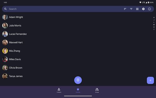 Fossify Contacts 1.5.0. Скриншот 10