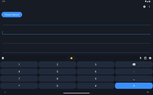 Fossify Keyboard 1.8.0. Скриншот 8